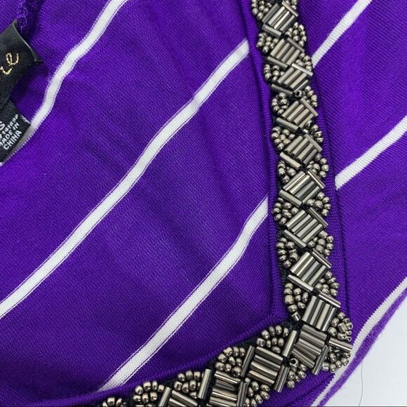 LSU Gameday Couture beaded blouse - Picture 7 of 7